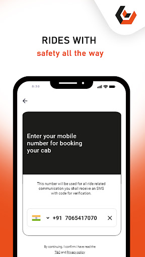 Travicabs - Book Cab & Drivers Screen 2