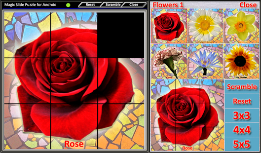 Magic Slide Puzzle Flowers1(圖2)-速報App