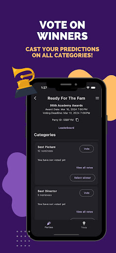 Award Party Screen 3