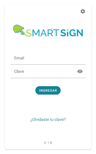 Android application Smart Sign screenshort
