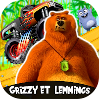Grizzy and The Lemmings : Driving Motocross