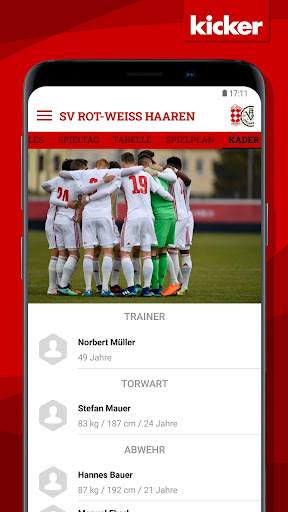 SG Haaren-Helmern Screen 3