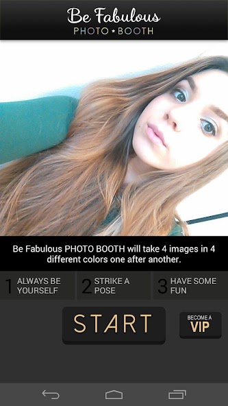 Captura de Pantalla 2 Be Fabulous PHOTO BOOTH android