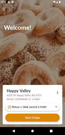 Hot Bagels & Deli Screen 2