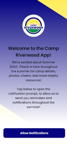 Android application Camp Riverwood screenshort