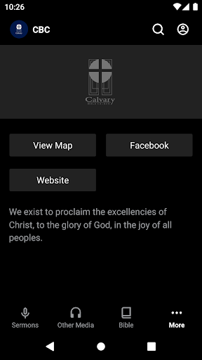 Calvary Bible Church Screen 3