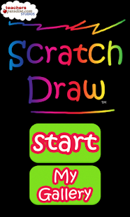 Scratch Draw Art Game - 2 drawing games in one!