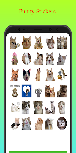 Funny Cat Stickers - WASticker Screen 3