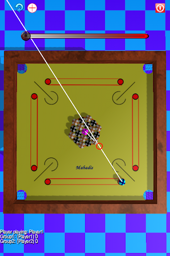 Ball Carrom Board 3D Screen 2