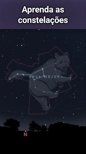 Stellarium Plus - Mapa do Céu
