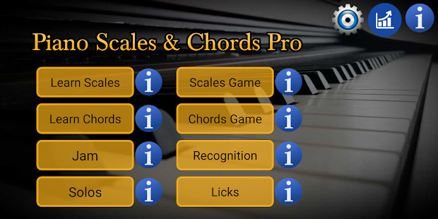 Piano Scales & Chords Pro Screenshot