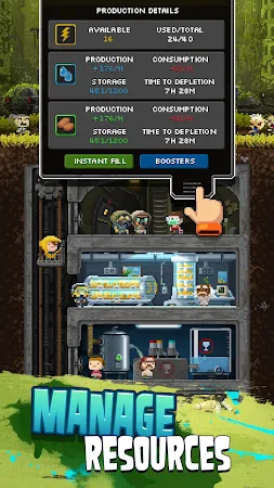 Game screenshot Pixel Shelter: Zombie Survival apk download