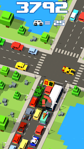 Crossy Crash Traffic Panic