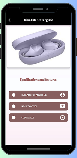Jabra Elite 3 in Ear guide Screen 2