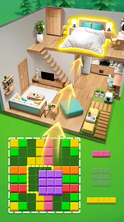 Game screenshot Happy Block Mansion apk download