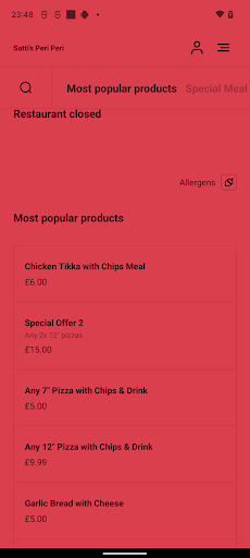 Sattis Peri Peri Screen 3