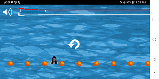 Screenshot of Magic trick: walk on water