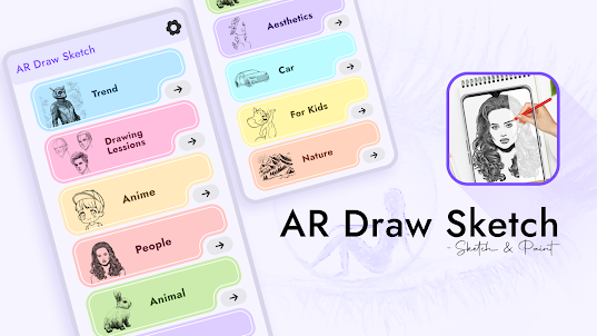 AR Draw Sketch: Sketch & Paint