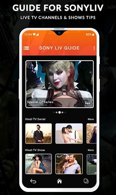 SonyLiv - Live TV Shows & Movies Guideのおすすめ画像3