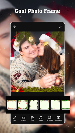 Android application Christmas Photo Video Maker screenshort