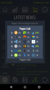 Crypto Market Game Captura de pantalla