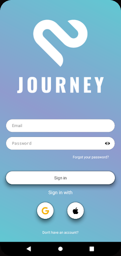 Android application Journey Mental Health screenshort
