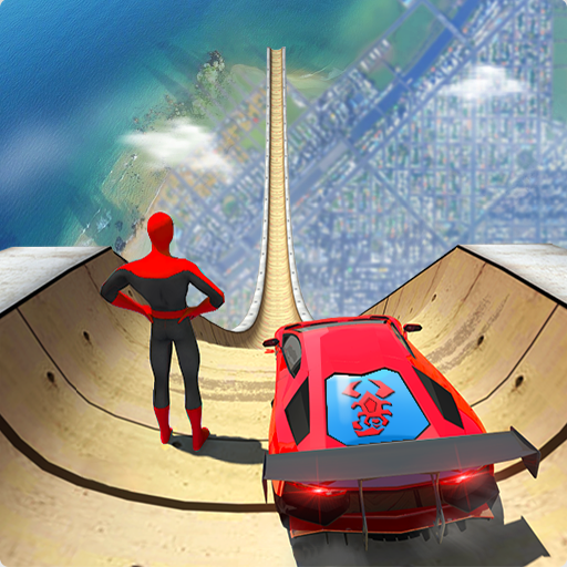 Spider Superhero Car Stunts: Car Driving Simulator 