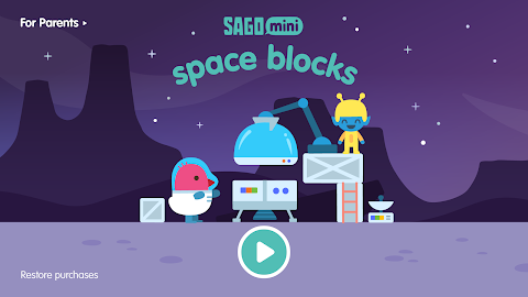 Sago Mini Space Blocks Builderのおすすめ画像1