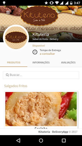 Android application Kituteria screenshort