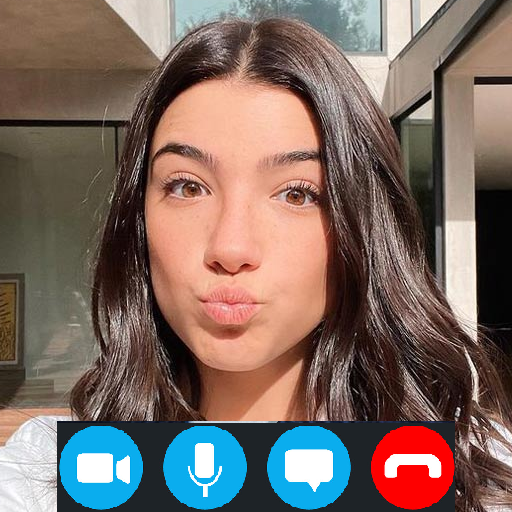 Charli Damelio VideoCall Fake logo