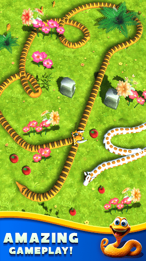 Android application Slink.io 3D: Fun IO Snake Game screenshort