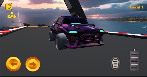 Android application Indian Gravity : 3D MegaRamp screenshort
