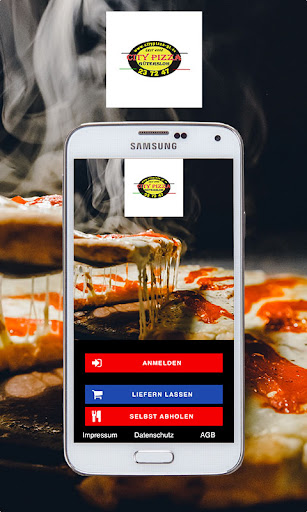 Android application City Pizza screenshort