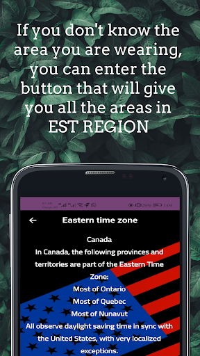 EST time clock (Eastern clock) Screen 3