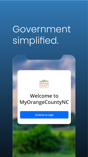MyOrangeCountyNC Screen 2