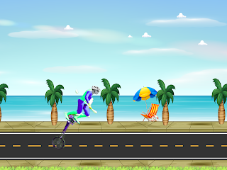 Giraffe Unicycle - On The Road - Screenshot 3