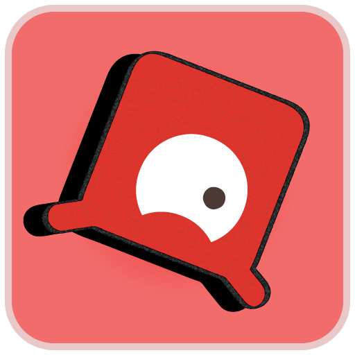 red shape logo