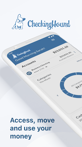 Android application CheckingHound Business Banking screenshort