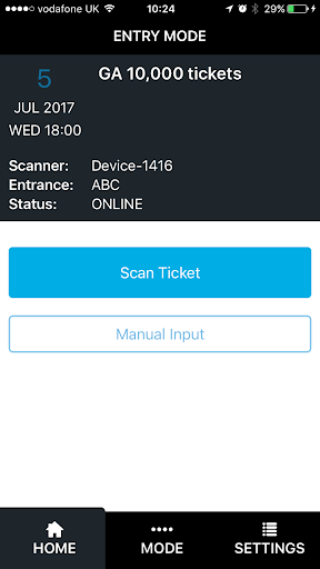 Android application TM1 Access screenshort