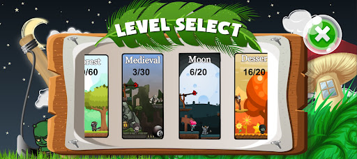 Android application Mad Birds2: The Monster Land screenshort