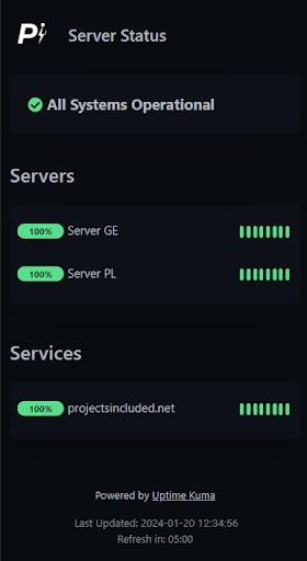 Pi Status Screen 2