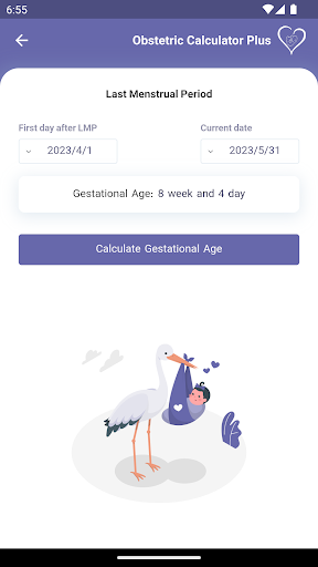 Obstetric Calculator Plus Screen 3