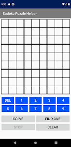 Sudoku Puzzle Helper