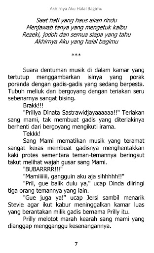 Akhirnya Aku Halal Bagimu Screen 3