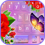 Cover Image of Baixar Rose Butterfly Theme  APK