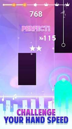 Queencard - Gidle Piano Tiles - Screenshot 1
