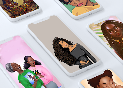 Скачать игру Melanin wallpapers: Girly, Cute, Girls для Android бесплатно