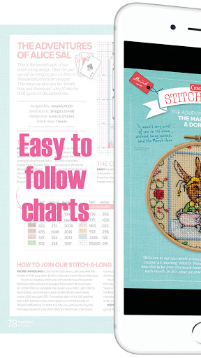 Screenshot of CrossStitcher Magazine