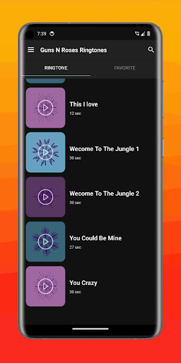 GNR Ringtones screenshot 6