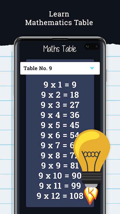 Math Multiplication Table - 1.16 - (Android)